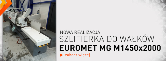 Nowa realizacja - szlifierka do wałków MG M1450x2000